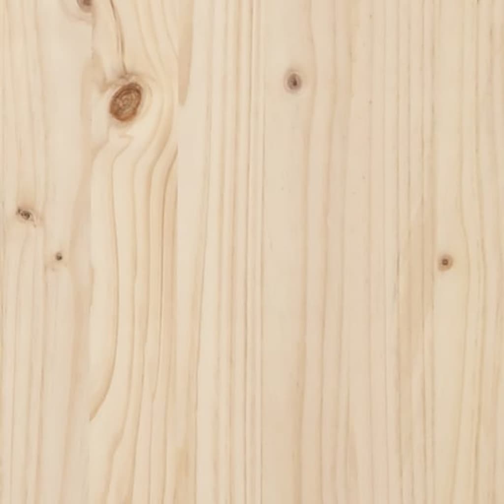 Handdoekenrek 23X18X110 Cm Massief Grenenhout 23 x 18 x 110 cm Naturel