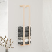 Handdoekenrek 110 cm massief grenenhout wandmontage