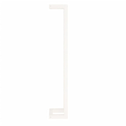 Handdoekenrek 23x18x110 cm massief grenenhout wit 23 x 18 x 110 cm Wit