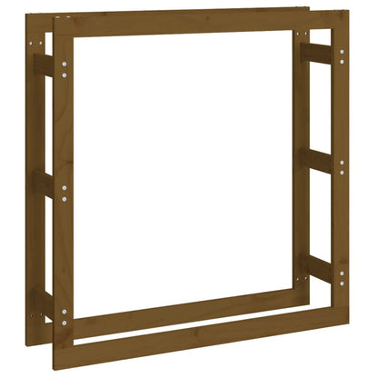 Haardhoutrek Massief Grenenhout 100 x 25 x 100 cm Honingbruin