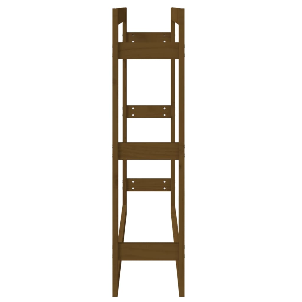 Haardhoutrek Massief Grenenhout 100 x 25 x 100 cm Honingbruin