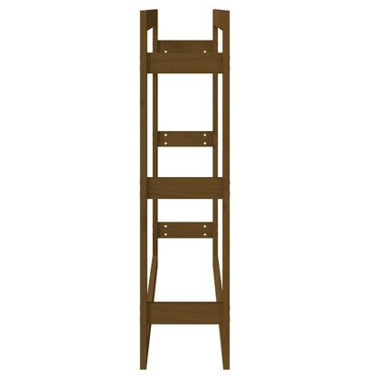 Haardhoutrek Massief Grenenhout 100 x 25 x 100 cm Honingbruin
