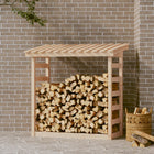 Haardhoutrek massief grenenhout 108x64,5x110 cm