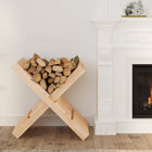 Log Holder 47x39.5x48 cm Solid Pinewood