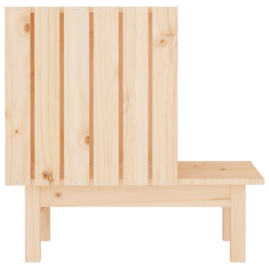 Kattenhuis 60X36X60 Cm Massief Grenenhout Naturel