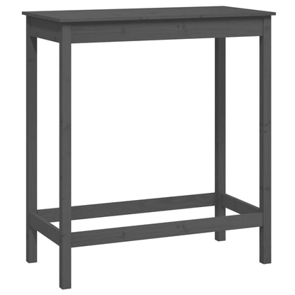 -Delige Barset Massief Grenenhout 5 Grijs