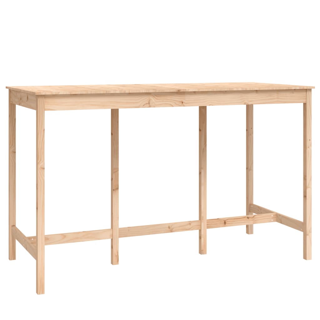 9-Delige Barset Massief Grenenhout