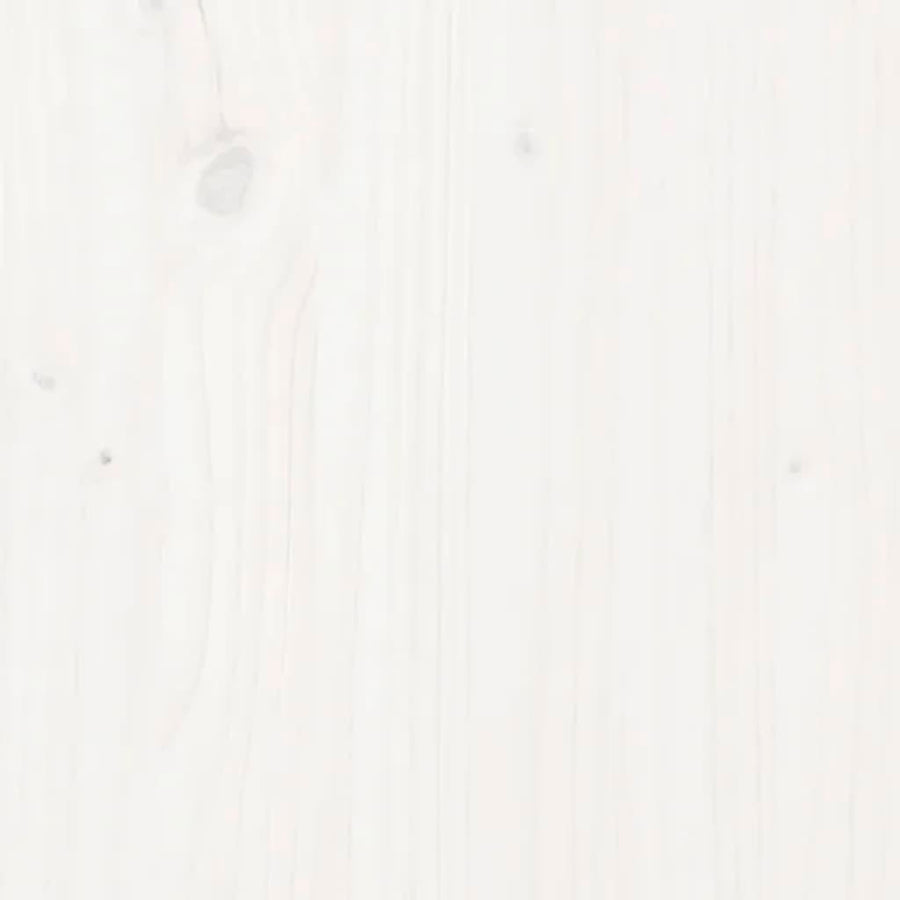 9-Delige Barset Massief Grenenhout Wit