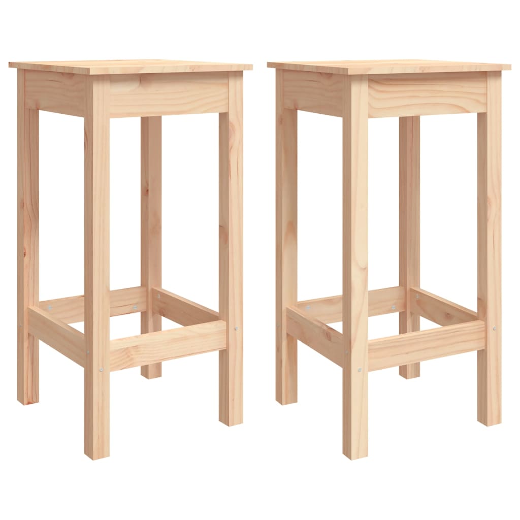 3-Delige Barset Massief Grenenhout