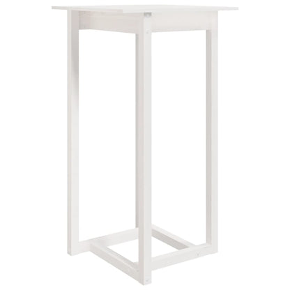 3-Delige Barset Massief Grenenhout Wit