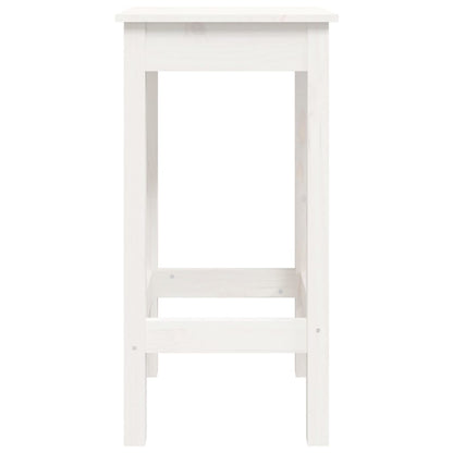3-Delige Barset Massief Grenenhout Wit