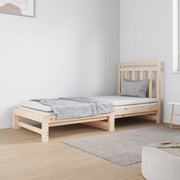 Slaapbank massief grenenhout 2x(90x190) cm