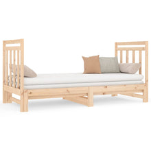 Slaapbank Uitschuifbaar Massief Grenenhout 2X(90X190) Cm
