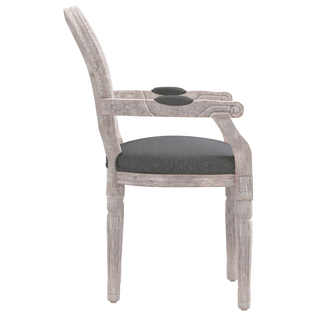 Eetkamerstoel 54X56X96,5 Cm Stof Donker Grijs