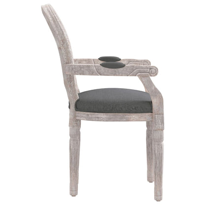 Eetkamerstoel 54X56X96,5 Cm Stof Donker Grijs