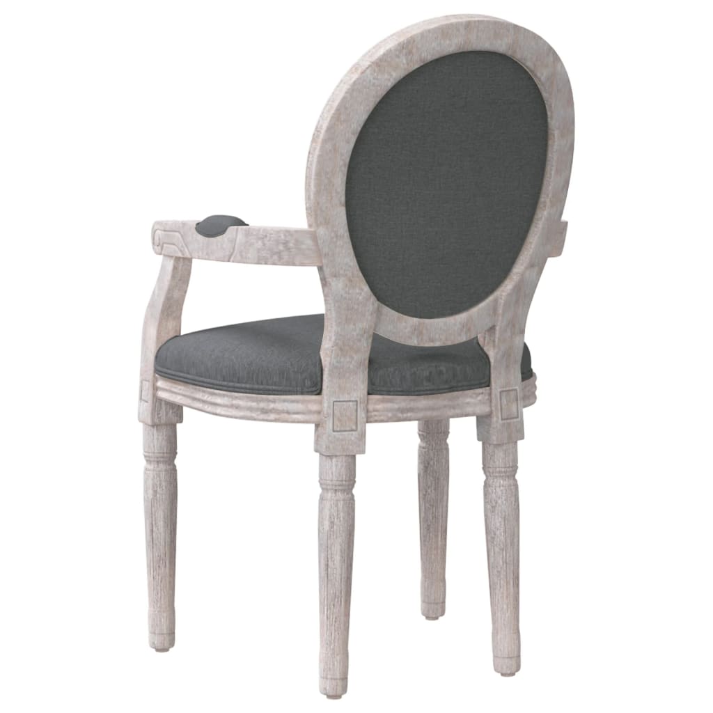 Eetkamerstoel 54X56X96,5 Cm Stof Donker Grijs