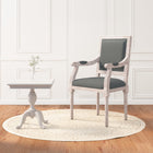 Fauteuil 54X59X99 Cm Stof Donker Grijs