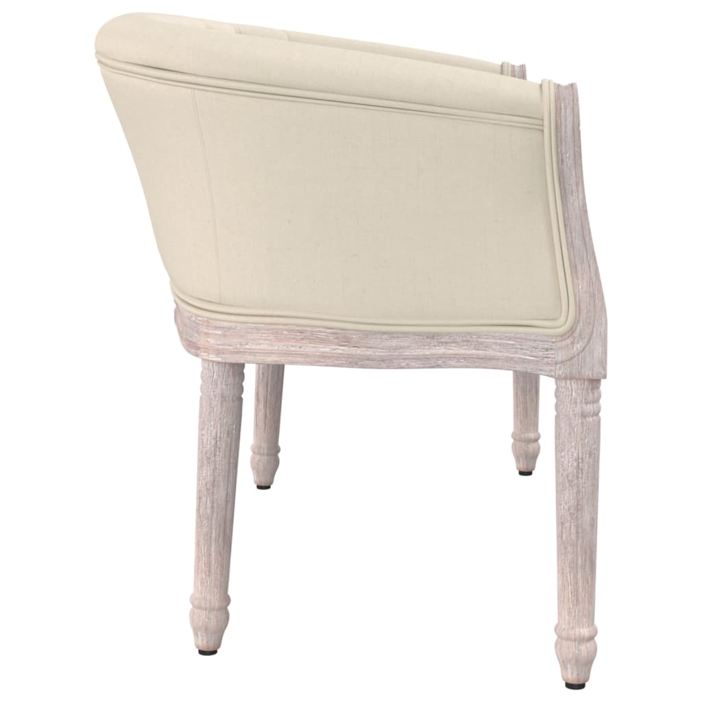 Bankje 98X56X69 Cm Linnen Beige