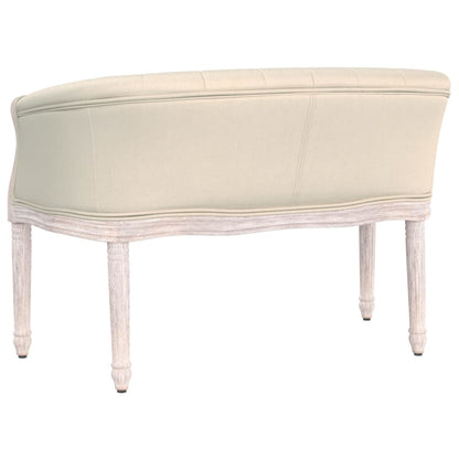 Bankje 98X56X69 Cm Linnen Beige