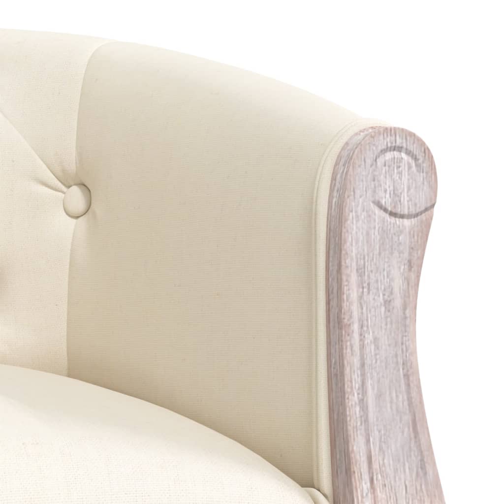 Bankje 98X56X69 Cm Linnen Beige