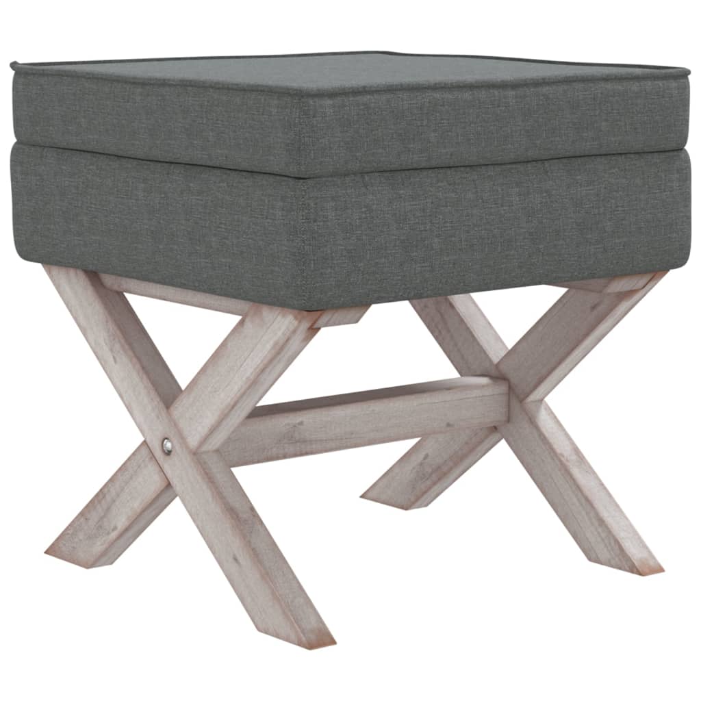 Opbergkruk 45X45X49 Cm Stof Donkergrijs