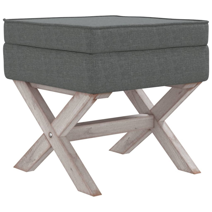 Opbergkruk 45X45X49 Cm Stof Donkergrijs