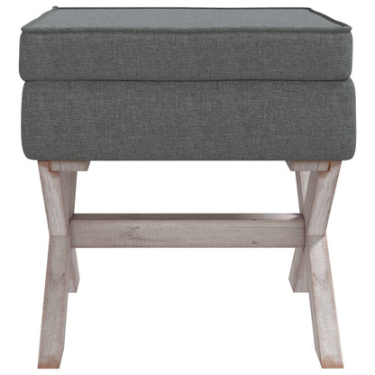 Opbergkruk 45X45X49 Cm Stof Donkergrijs