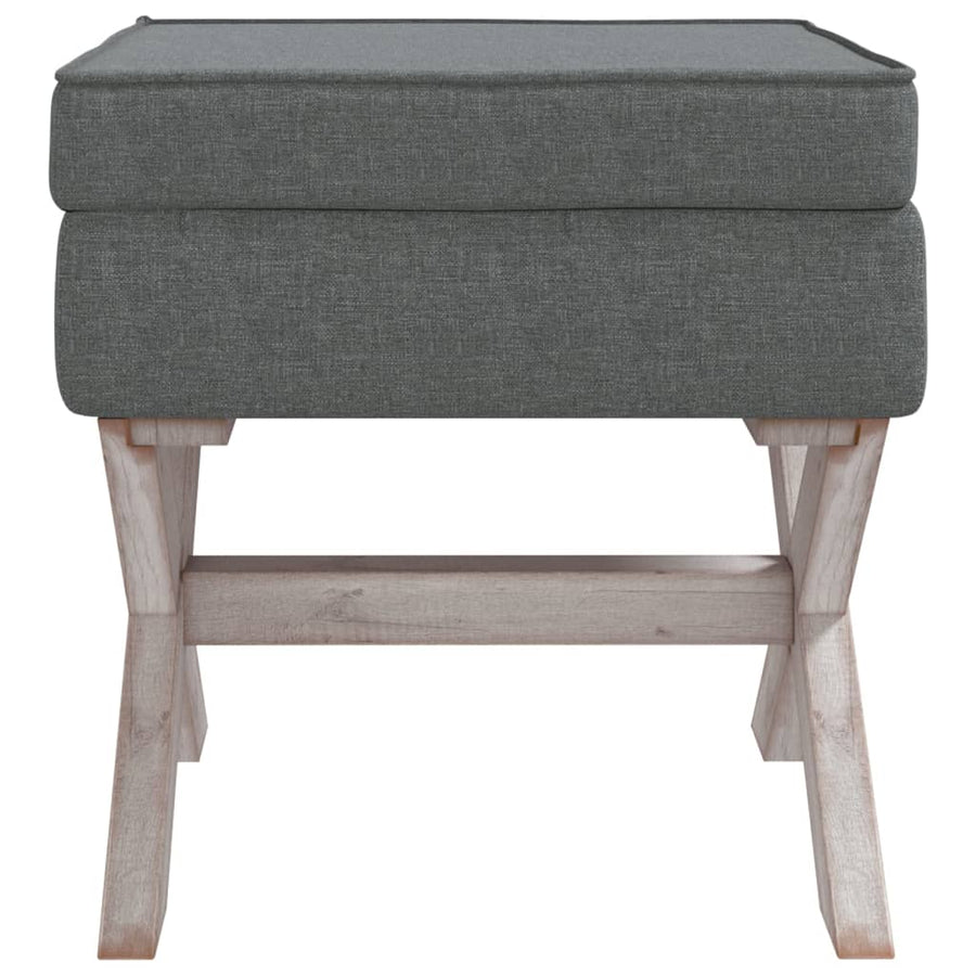 Opbergkruk 45X45X49 Cm Stof Donkergrijs