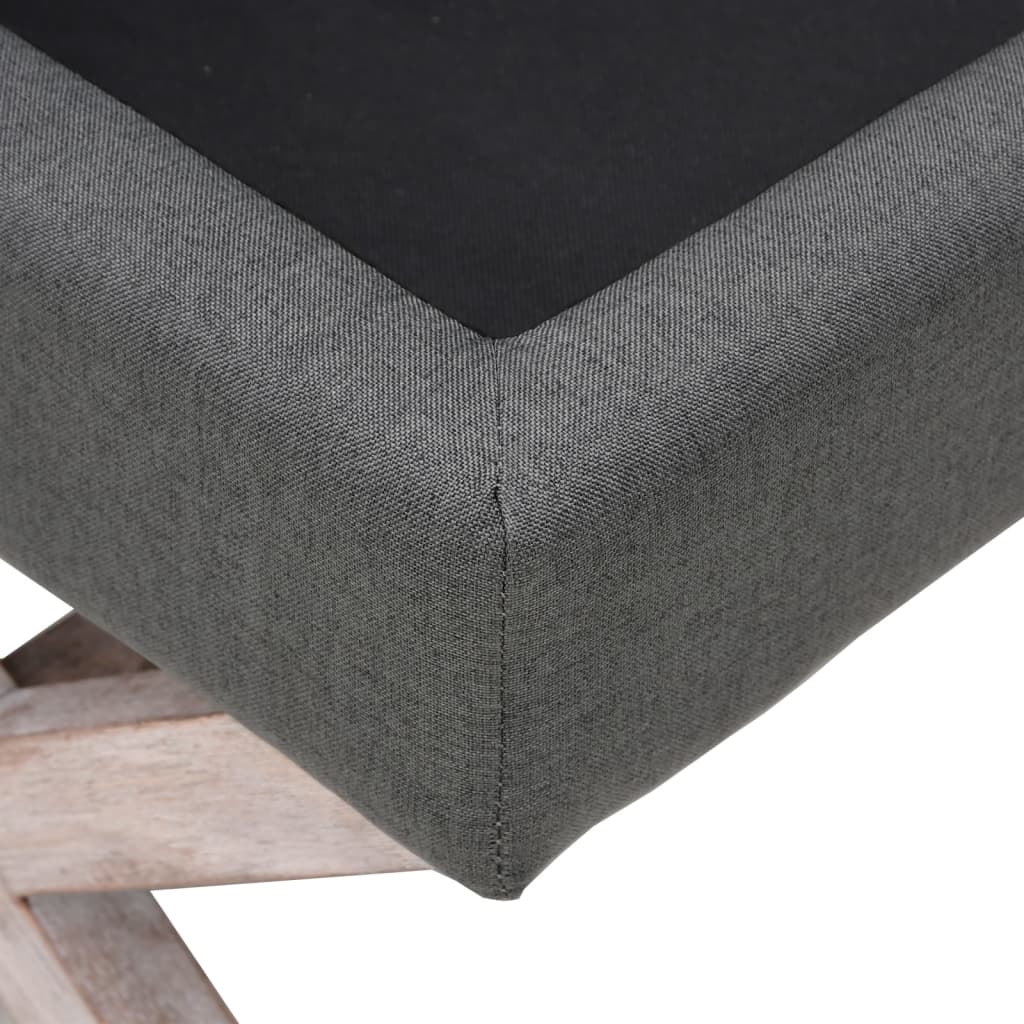 Opbergkruk 45X45X49 Cm Stof Donkergrijs