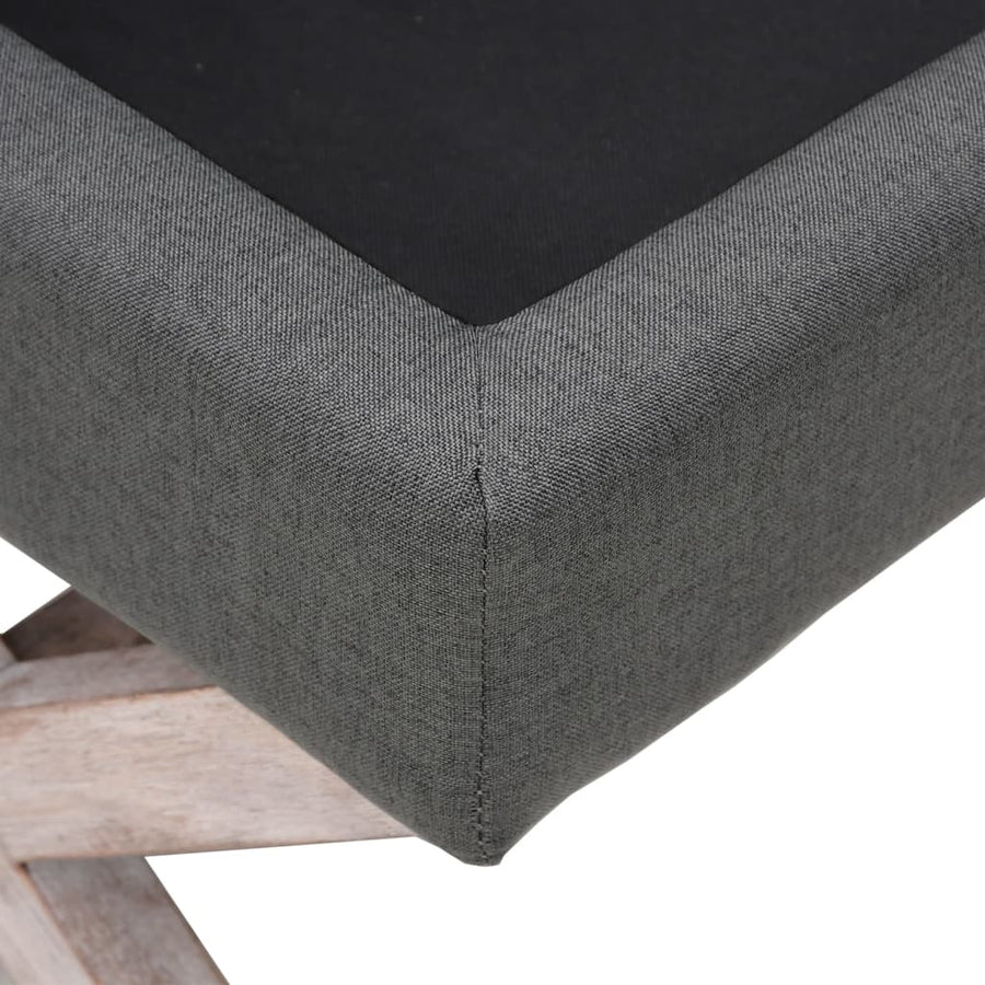 Opbergkruk 45X45X49 Cm Stof Donkergrijs