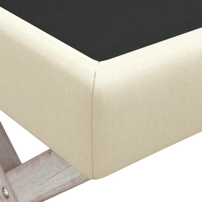 Opbergbankje 110X45X49 Cm Linnen Beige