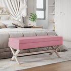 Opbergkruk 110X45X49 Cm Fluweel Roze