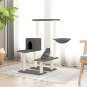 Kattenmeubel 94,5 cm donkergrijs