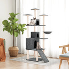 Kattenmeubel 175 cm donkergrijs