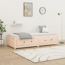 Slaapbank Massief Grenenhout 80 x 200 cm Naturel
