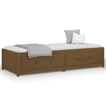 Slaapbank Massief Grenenhout 80 x 200 cm Honingbruin