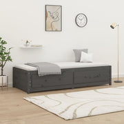 Daybed 90x200 cm solid pine grey
