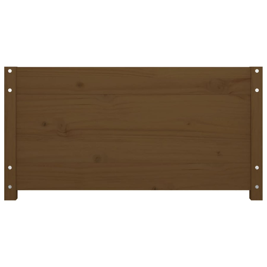Slaapbank Massief Grenenhout 90 x 200 cm Honingbruin