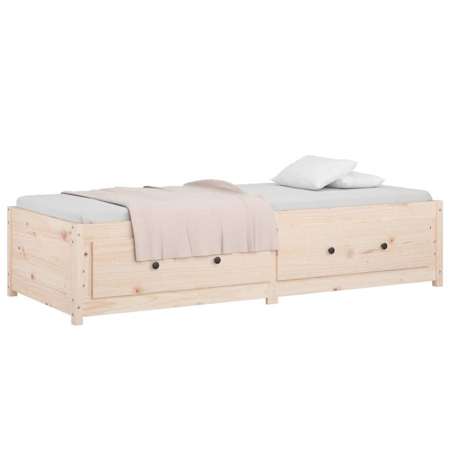 Slaapbank Massief Grenenhout 3Ft Single 90 x 190 cm Naturel