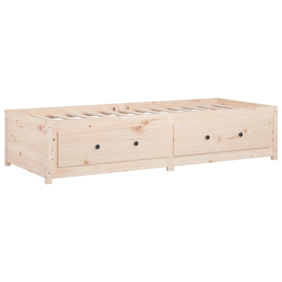 Slaapbank Massief Grenenhout 3Ft Single 90 x 190 cm Naturel