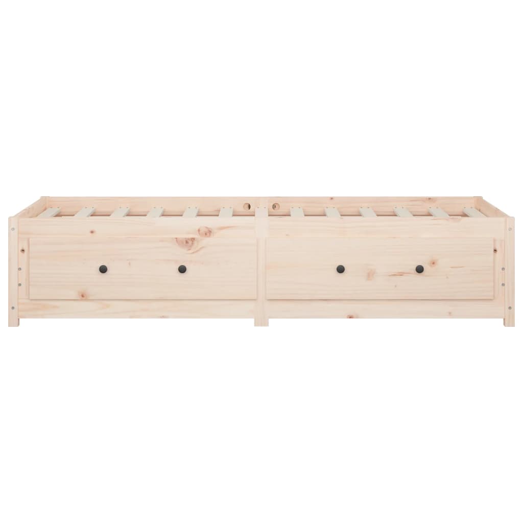 Slaapbank Massief Grenenhout 3Ft Single 90 x 190 cm Naturel