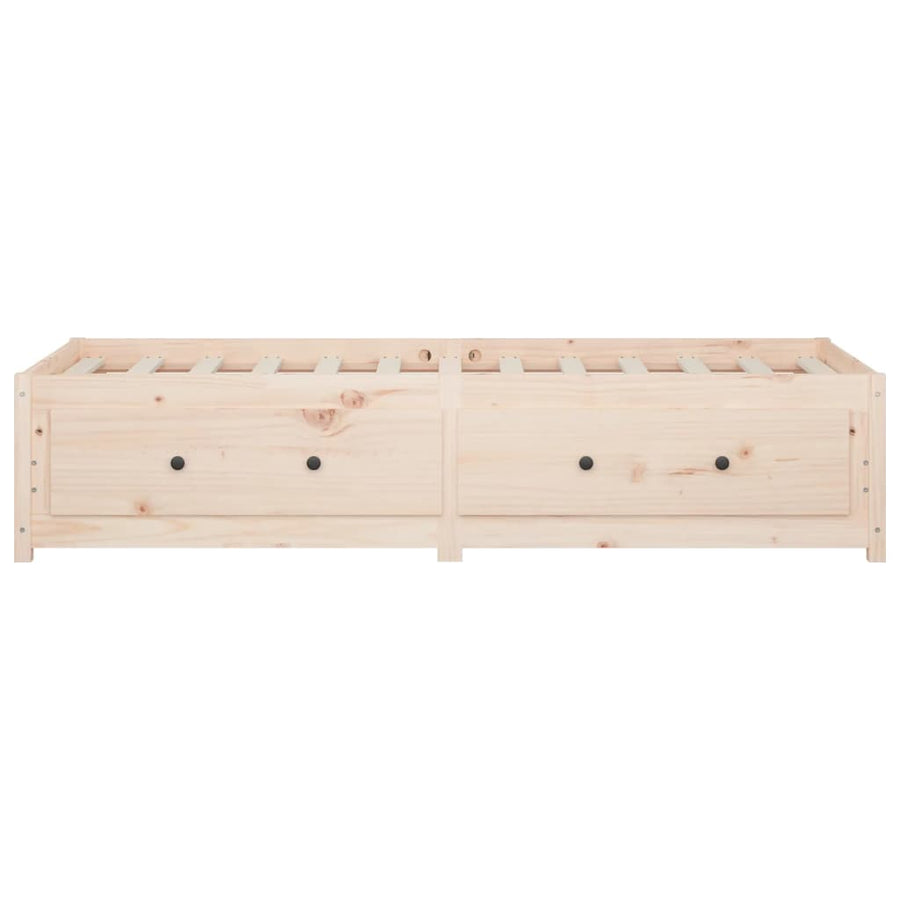 Slaapbank Massief Grenenhout 3Ft Single 90 x 190 cm Naturel