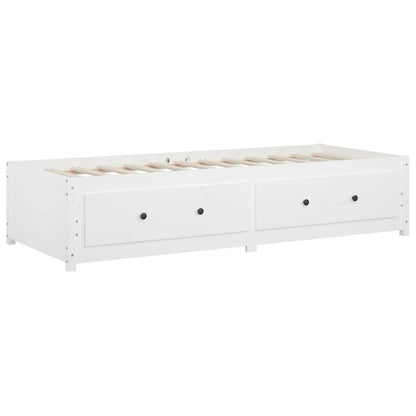 Slaapbank Massief Grenenhout 3Ft Single 90 x 190 cm Wit