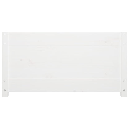 Slaapbank Massief Grenenhout 3Ft Single 90 x 190 cm Wit