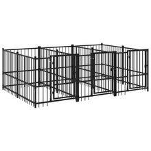 Hondenkennel Voor Buiten 5,63 M² Staal 291 x 193.5 x 100 cm