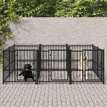 Hondenkennel Voor Buiten 5,63 M² Staal 291 x 193.5 x 100 cm