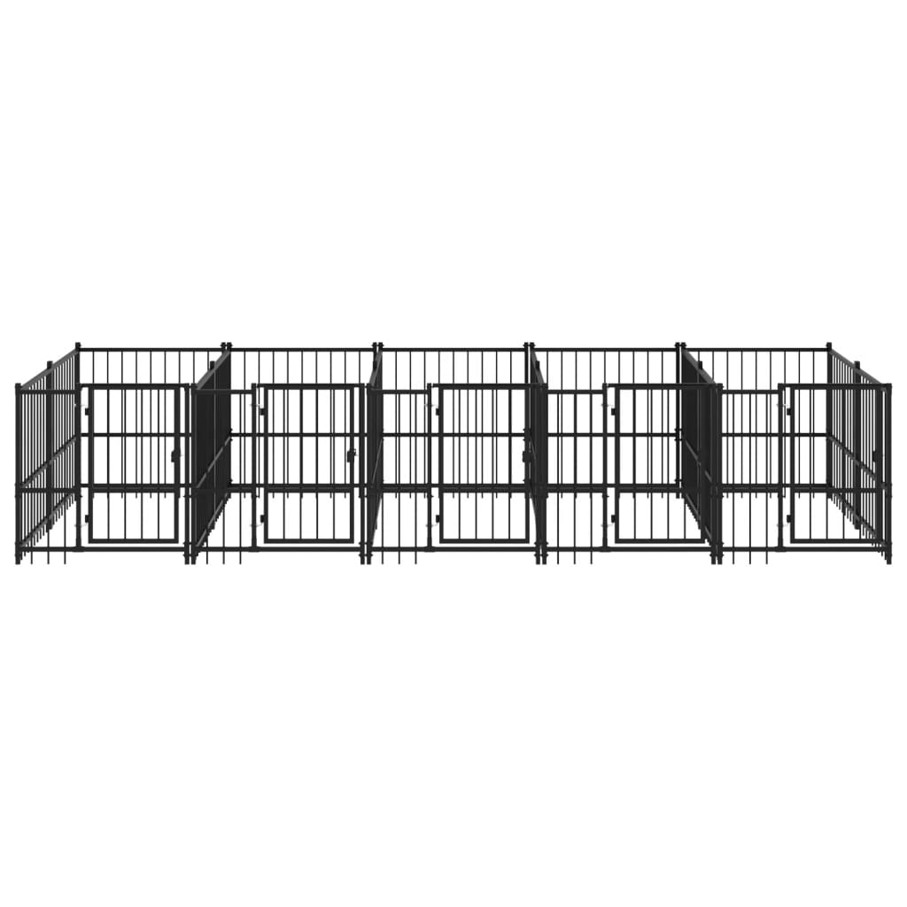 Hondenkenne 9,38 M² Staal 485 x 193.5 x 100 cm
