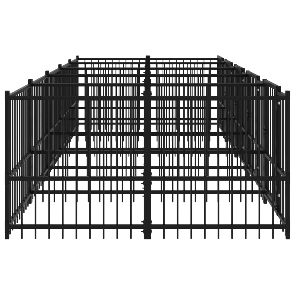 Hondenkenne 9,38 M² Staal 485 x 193.5 x 100 cm