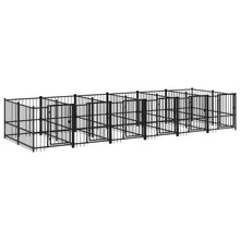 Hondenkennel Voor Buiten 11,26 M² Staal 582 x 193.5 x 100 cm
