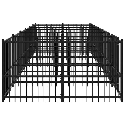 Hondenkennel Voor Buiten 11,26 M² Staal 582 x 193.5 x 100 cm